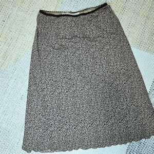 Y2K/90s Kathie Lee Cheetah Print Midi Skirt